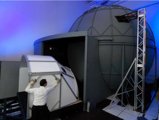 Illustration for article titled This NASA Simulator Fakes Space in the Middle of Texas